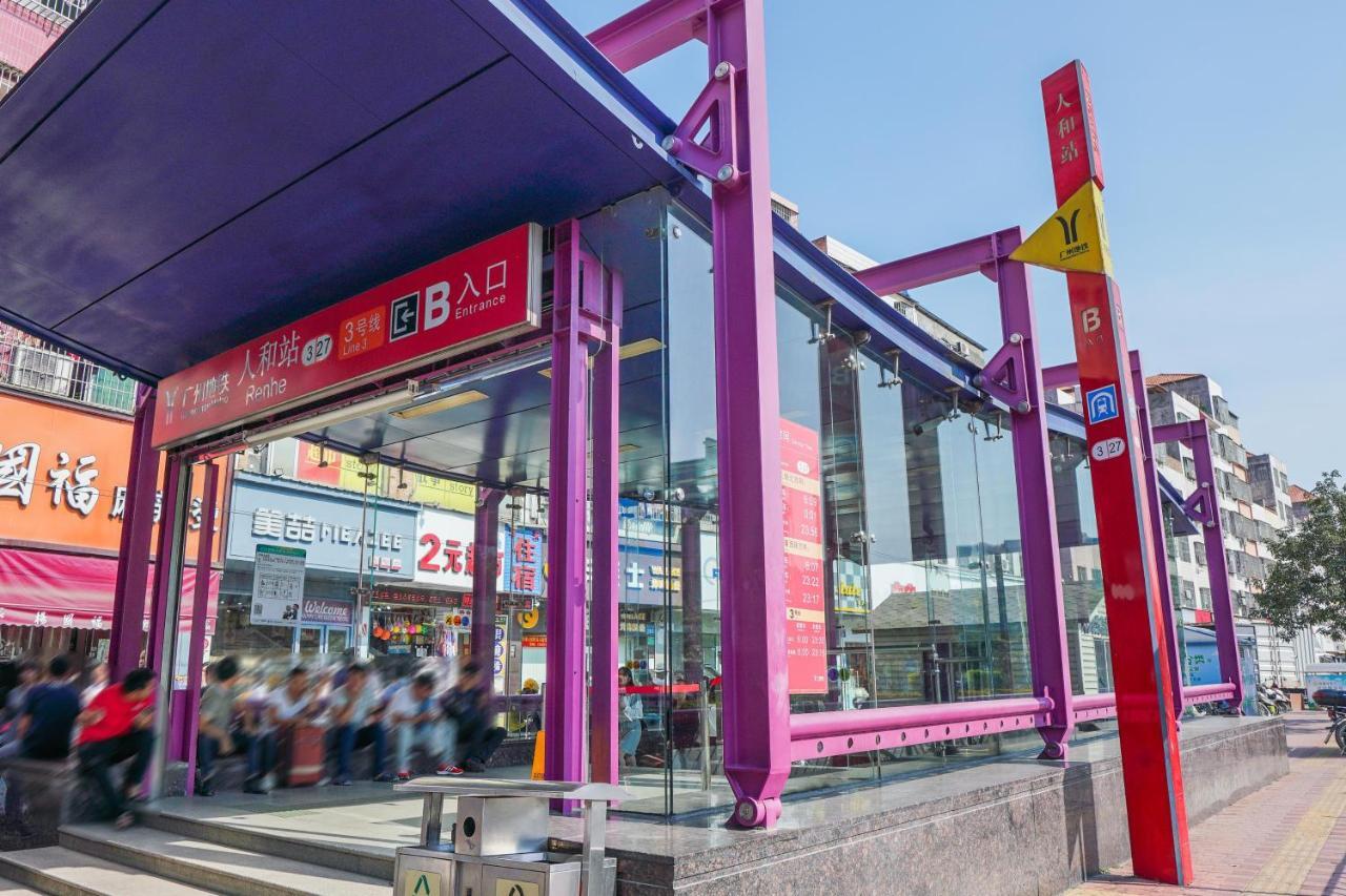 Felice Hotel-Guangzhou Baiyun International Airport Renhe Metro Station Branch Kanton Exterior foto